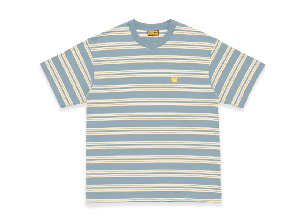 HUMAN MADE Striped T-Shirt "Blue"