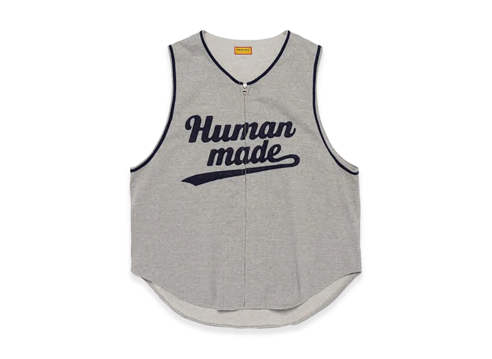 HUMAN MADE Baseball Shirt "Gray"