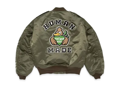 HUMAN MADE x Pokemon Made Padded Blouson "Olivedrab"
