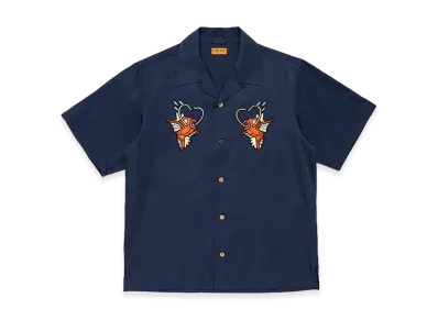 HUMAN MADE x Pokemon Made Aloha Shirt "Navy"