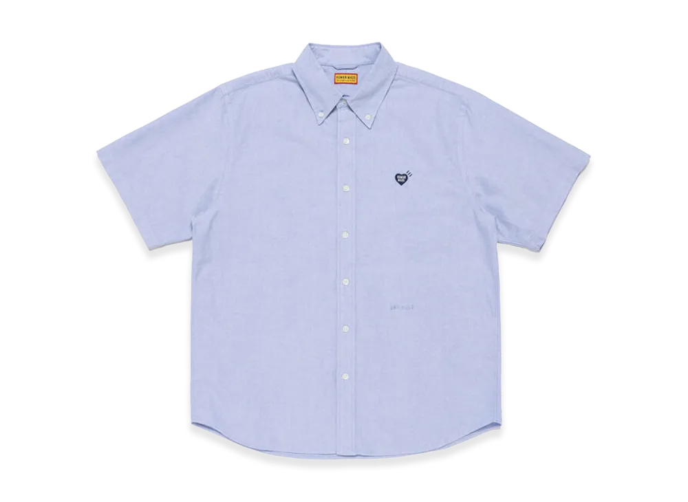 HUMAN MADE Oxford BD S/S Shirt "Blue"