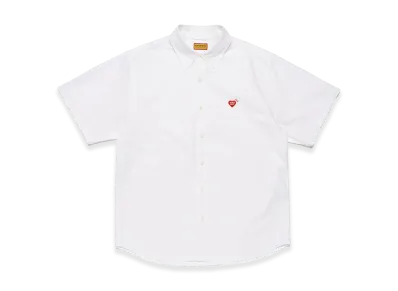 HUMAN MADE Oxford BD S/S Shirt "White"