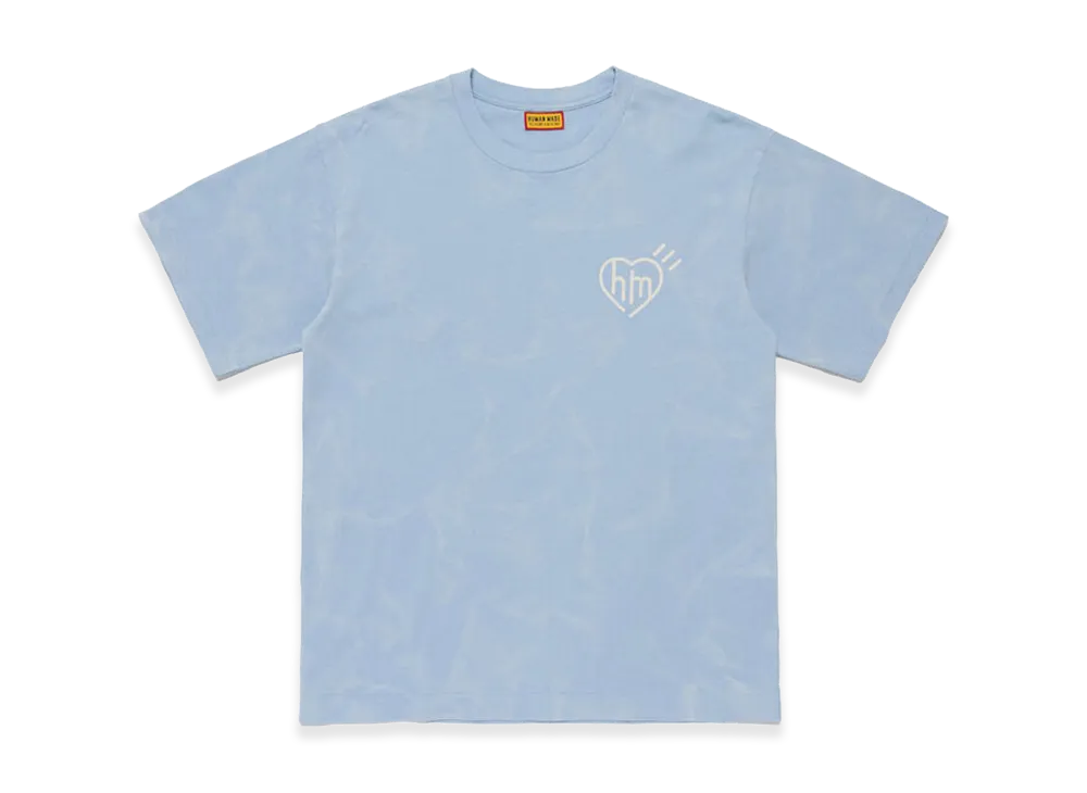 HUMAN MADE Garment Dye T-Shirt "Blue"