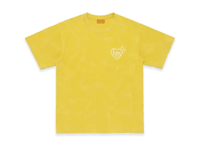HUMAN MADE Garment Dye T-Shirt "Yellow"