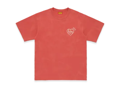 HUMAN MADE Garment Dye T-Shirt "Red"