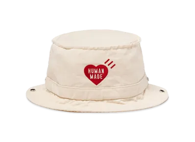 HUMAN MADE Bucket Hat "White"