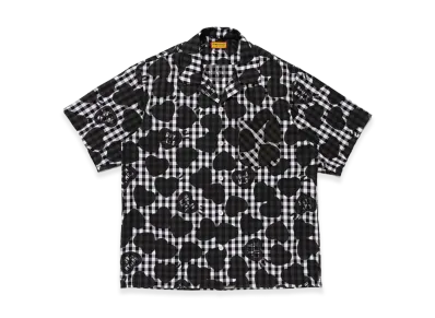 HUMAN MADE Heart Gingham Check Shirt "Black"