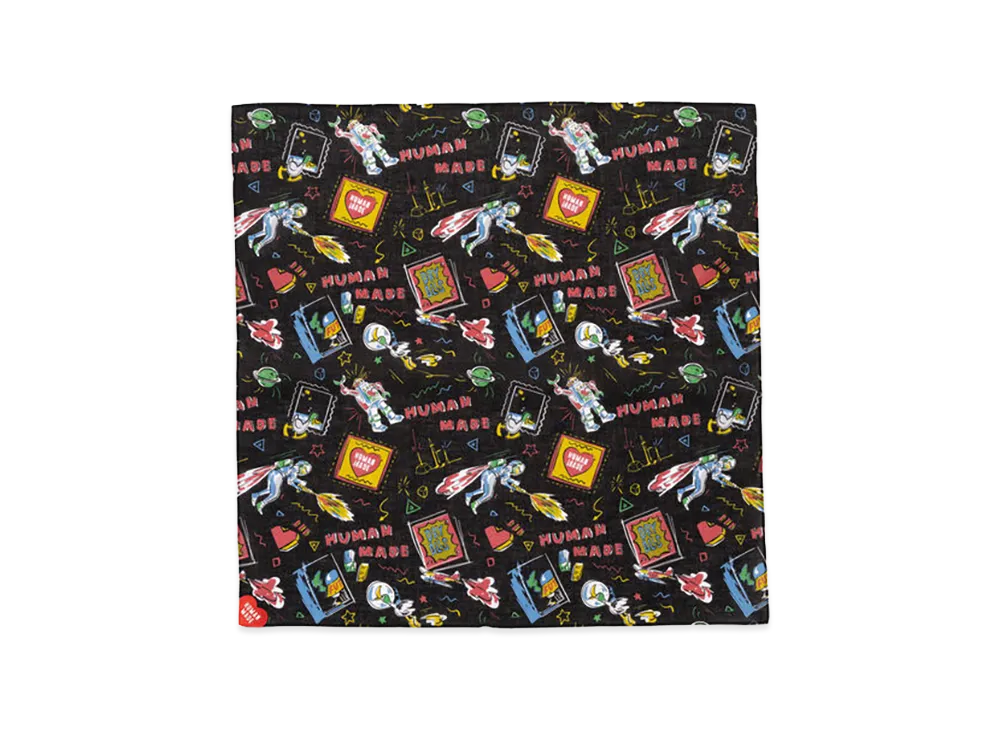 HUMAN MADE Bandana "Black"
