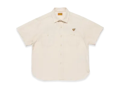 HUMAN MADE Chambray S/S Shirt "White"