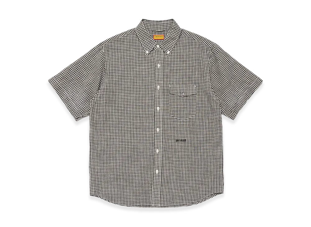 HUMAN MADE Check B.D S/S Shirt "Black"