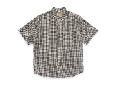 HUMAN MADE Check B.D S/S Shirt "Black"