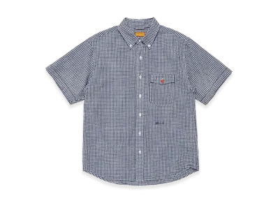 HUMAN MADE Check B.D S/S Shirt "Blue"