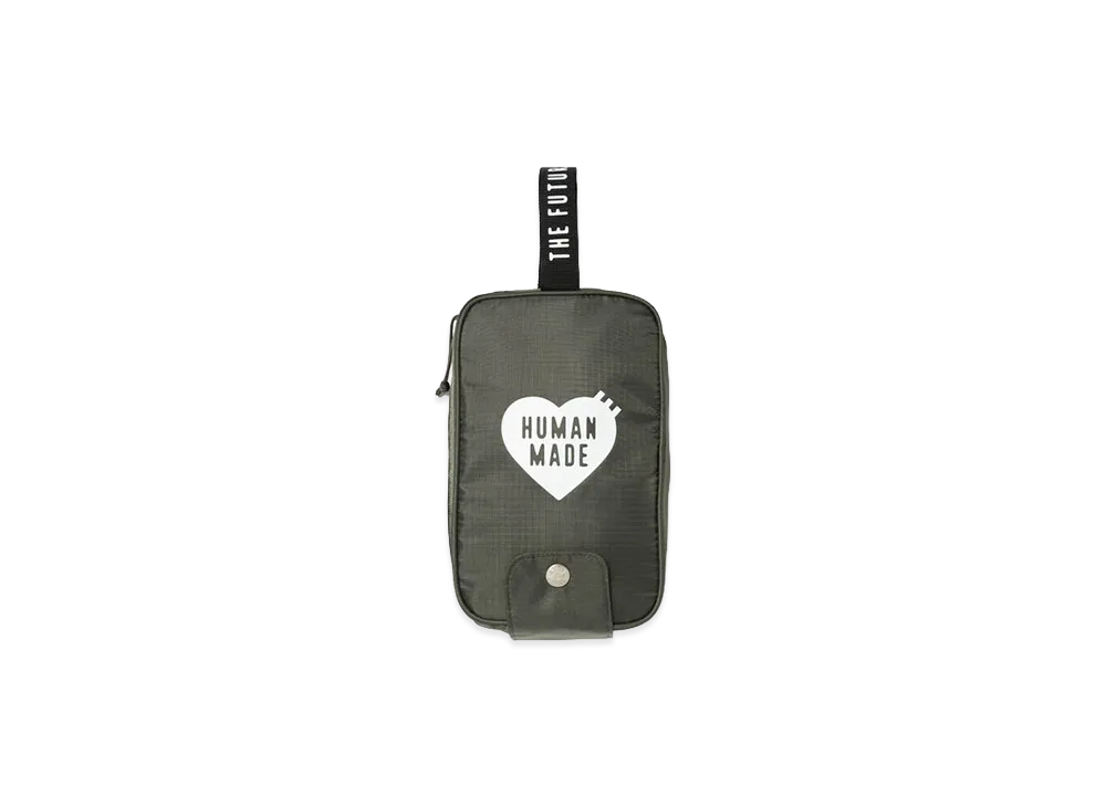 HUMAN MADE Handle Pouch "Olivedrab"