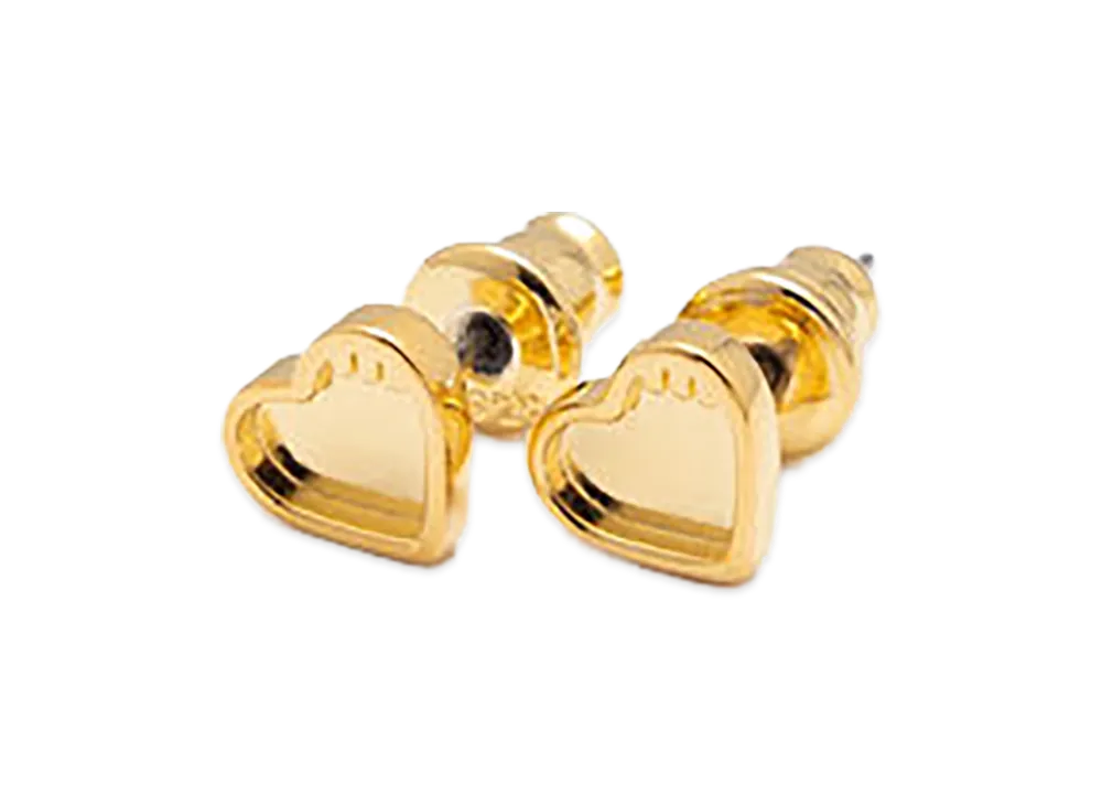 HUMAN MADE Silver Earrings "Gold"