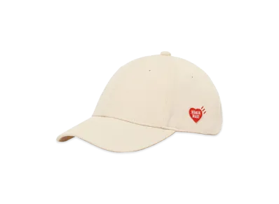 HUMAN MADE Heart Badge 6Panel Twill Cap "White"