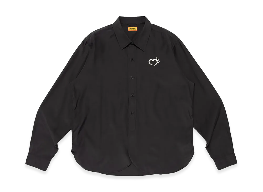 HUMAN MADE Rayon Shirt "Black"