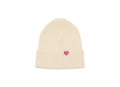 HUMAN MADE Cotton Rib Beanie "White"