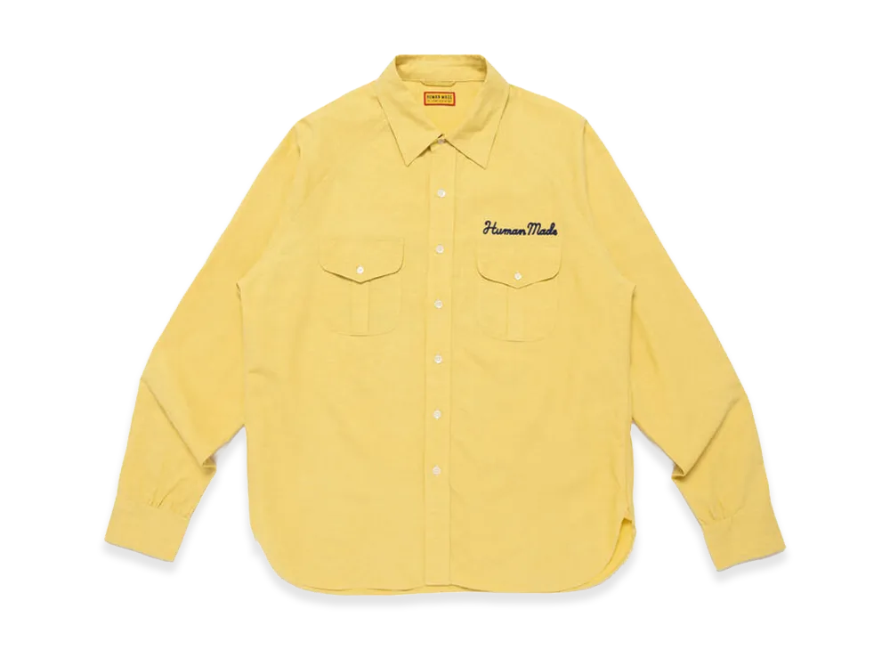 HUMAN MADE Work Shirt "Yellow"
