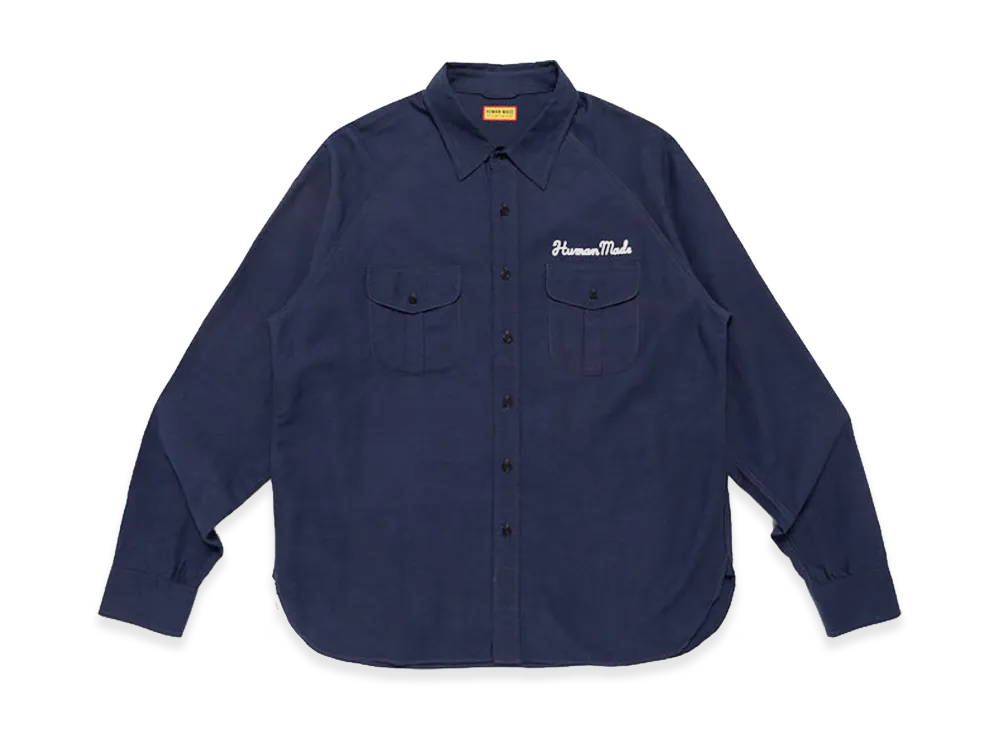 HUMAN MADE Work Shirt "Navy"