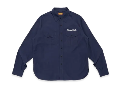 HUMAN MADE Work Shirt "Navy"