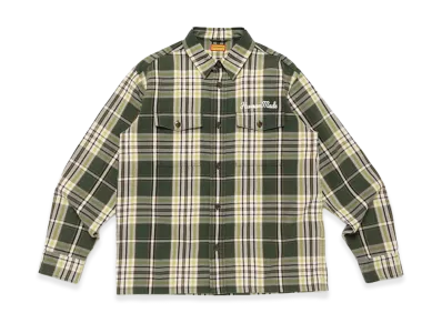 HUMAN MADE Check Shirt "Green"