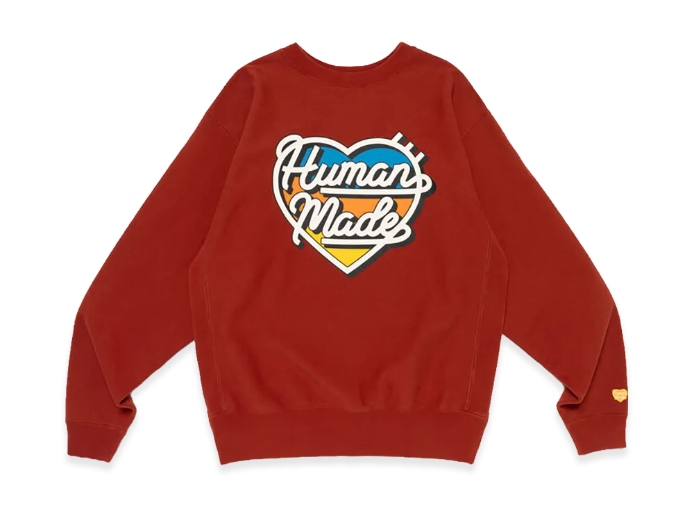 HUMAN MADE Heavyweight Sweatshirt "Red"