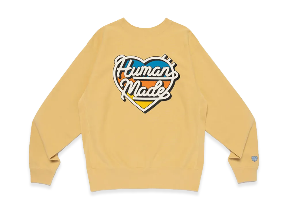 HUMAN MADE Heavyweight Sweatshirt "Yellow"