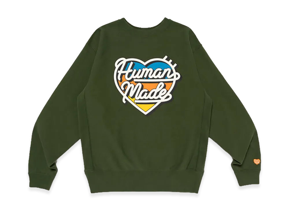 HUMAN MADE Heavyweight Sweatshirt "Green"