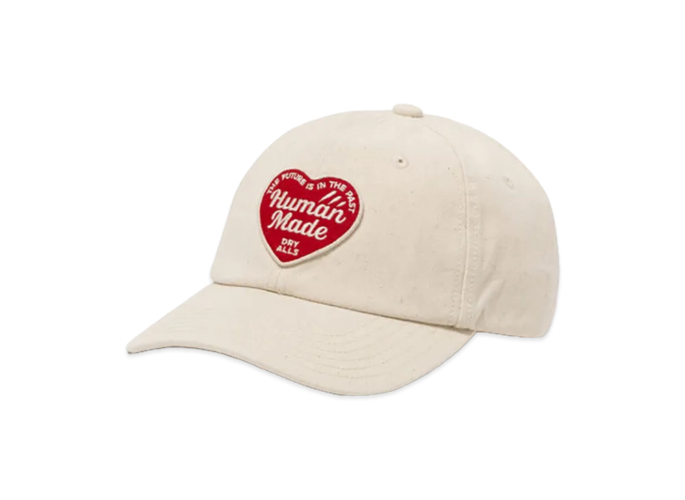 HUMAN MADE 6Panel Twill Cap "White"