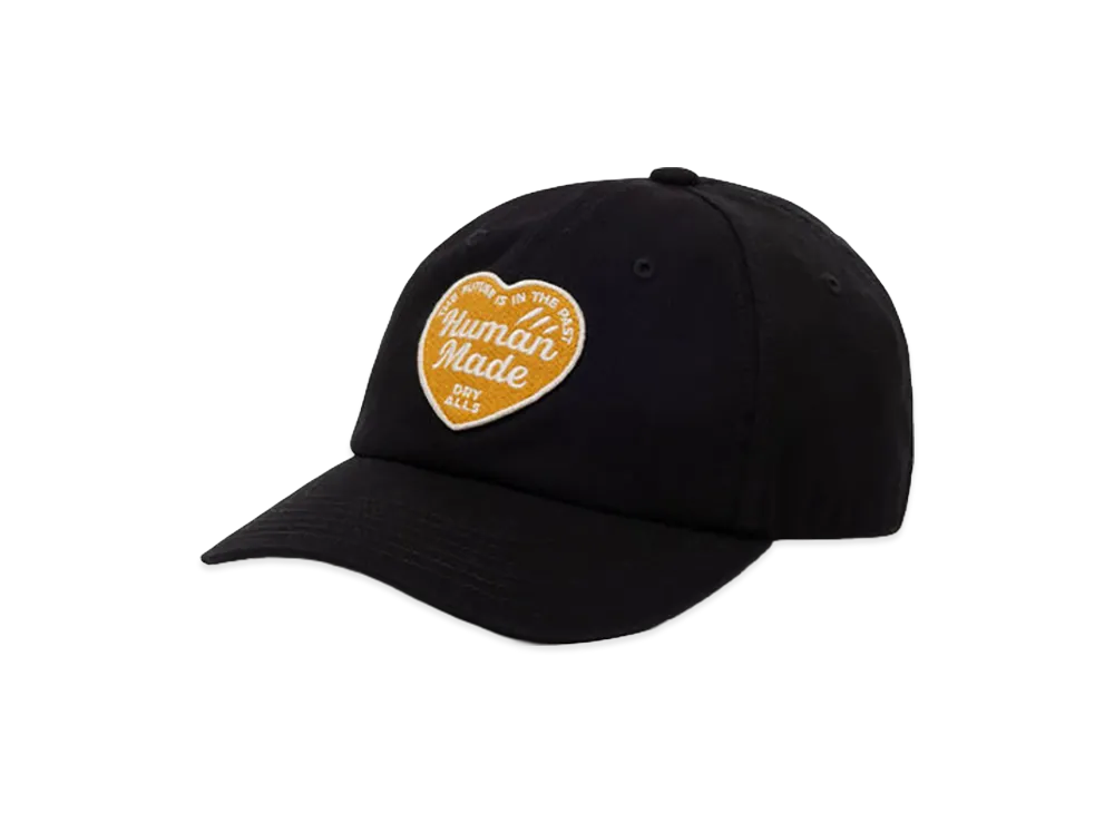 HUMAN MADE 6Panel Twill Cap "Black"