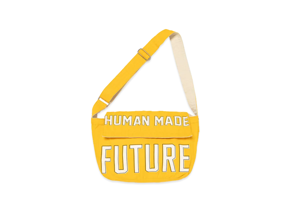 HUMAN MADE Mail Bag Medium "Yellow"
