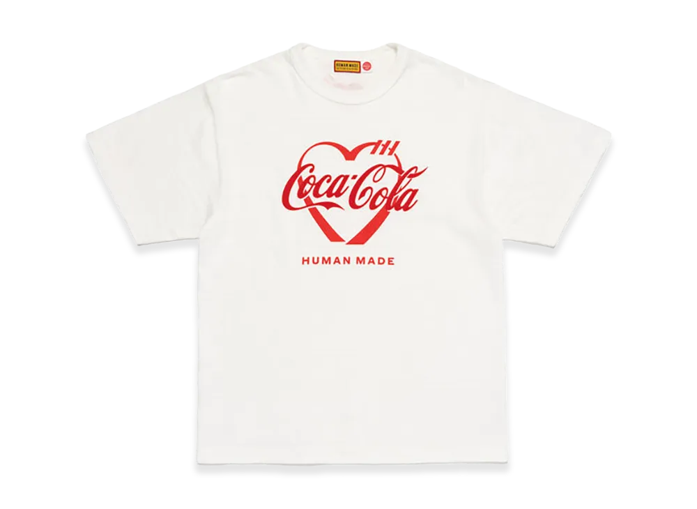 HUMAN MADE x Coca-Cola Graphic T-Shirt "White"