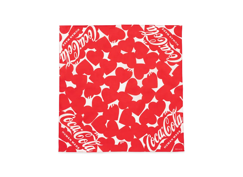 HUMAN MADE x Coca-Cola Bandana "Red"