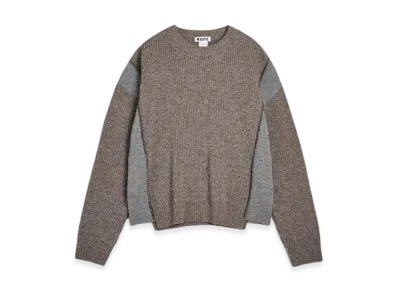 HOPE Patched Sweater "Beige Melange Mix"