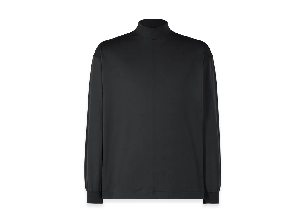 HOMME PLISSE ISSEY MIYAKE Black Turtleneck Top "Black"