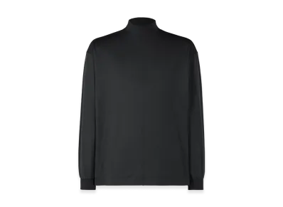HOMME PLISSE ISSEY MIYAKE Black Turtleneck Top "Black"