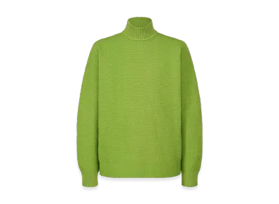HOMME PLISSE ISSEY MIYAKE Rustic Knit "Green"