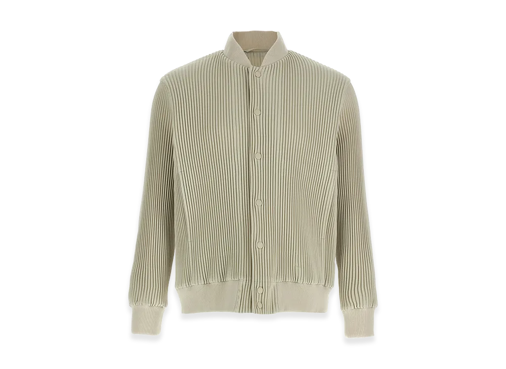HOMME PLISSE ISSEY MIYAKE Kersey Pleats Jacket "Beige"