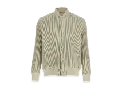 HOMME PLISSE ISSEY MIYAKE Kersey Pleats Jacket "Beige"