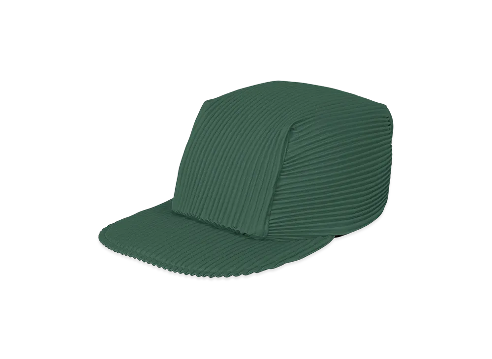 オムプリッセイッセイミヤケ キャップ プリーツキャップ 帽子 オムプリッセ イッセイミヤケ キャップ 黒 黄色 バイカラー HOMME