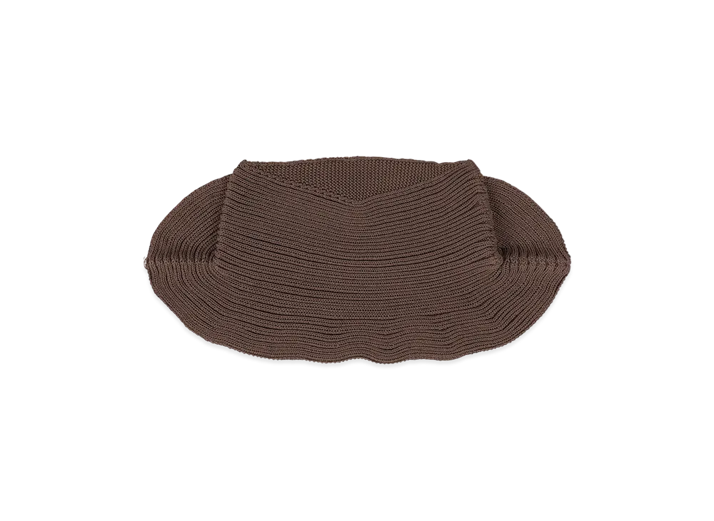 HOMME PLISSE ISSEY MIYAKE Beanie Scarf "Brown"