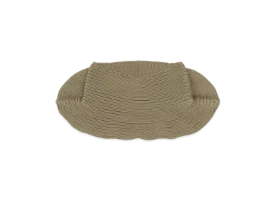 HOMME PLISSE ISSEY MIYAKE Beanie Scarf "Khaki"