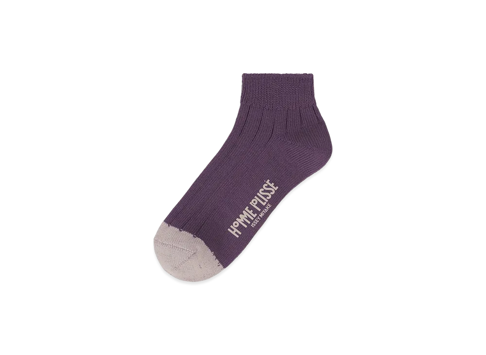HOMME PLISSE ISSEY MIYAKE Nerikiri Socks "Sumire"