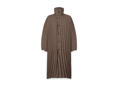 HOMME PLISSE ISSEY MIYAKE Edge Coat Light "Brown"