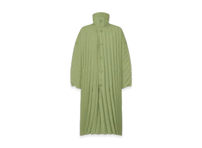 HOMME PLISSE ISSEY MIYAKE Edge Coat Light "Green"