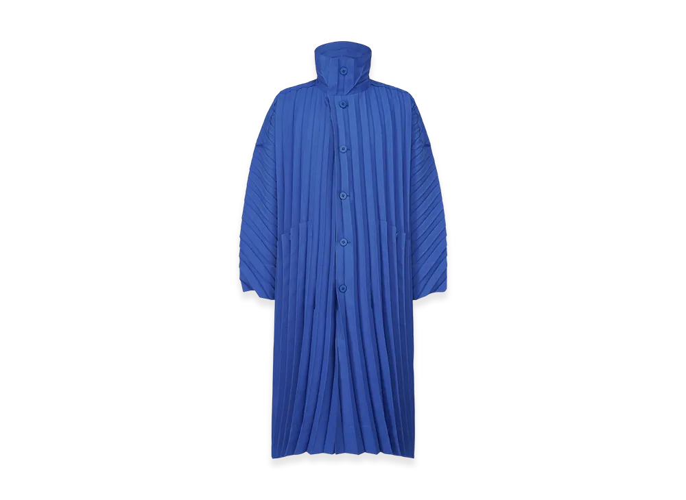 HOMME PLISSE ISSEY MIYAKE Edge Coat Light "Blue"
