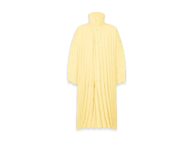 HOMME PLISSE ISSEY MIYAKE Edge Coat Light "Light Yellow"