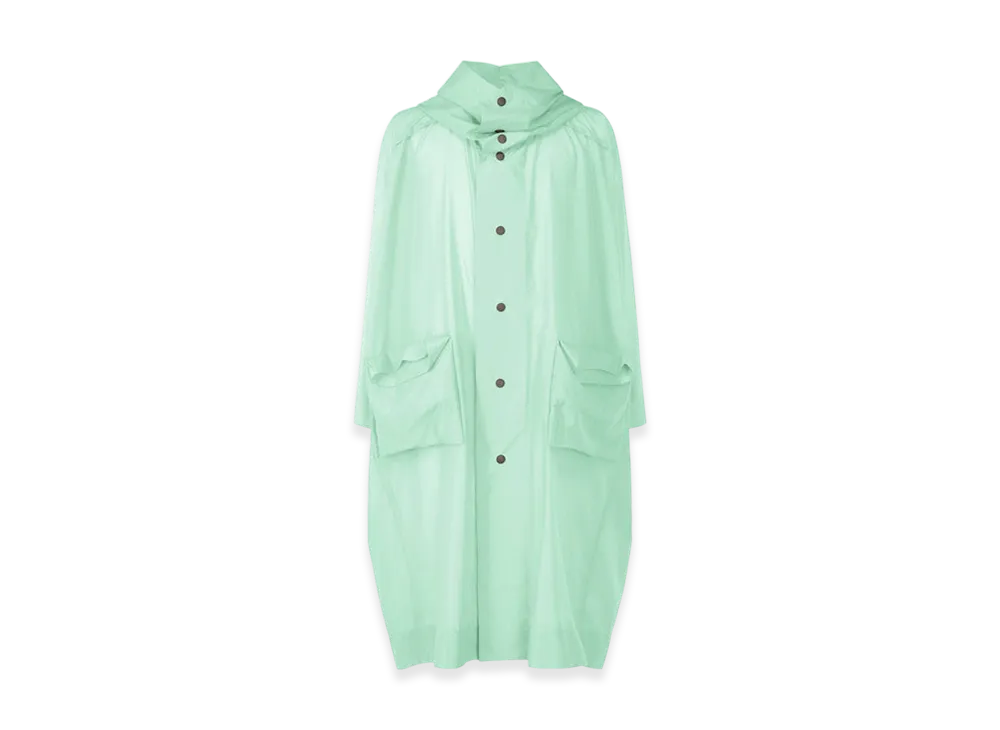 HOMME PLISSE ISSEY MIYAKE Kite Coat "Mint Green"