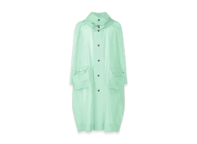 HOMME PLISSE ISSEY MIYAKE Kite Coat "Mint Green"