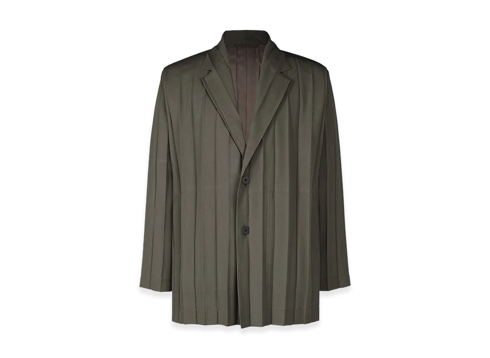 HOMME PLISSE ISSEY MIYAKE Edge Ensemble "Dark Brown"